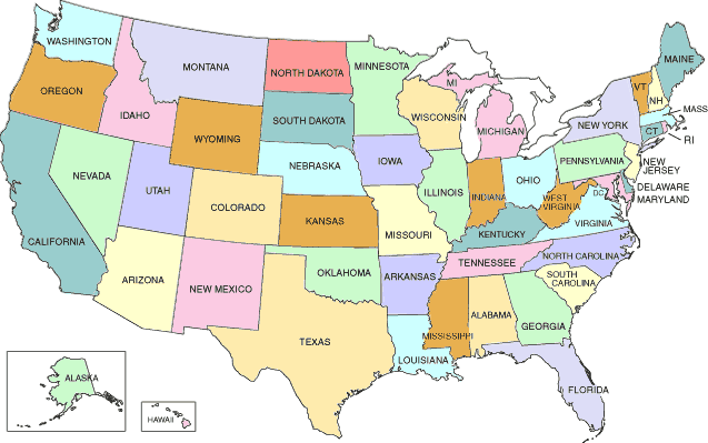 USA-States-Map