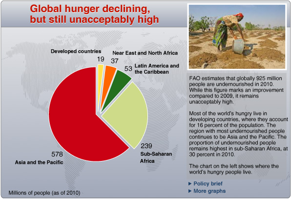 Global Hunger Declining