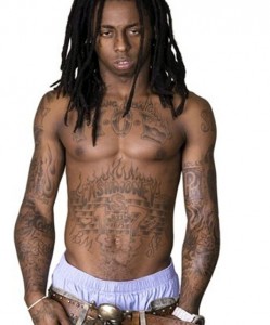 lil waynes arm tattoos