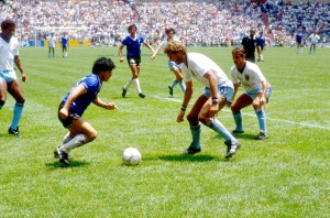 Soccer - World Cup Mexico 86 - Quarter Final - England v Argentina