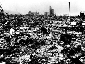 Hiroshima atomic bomb damage