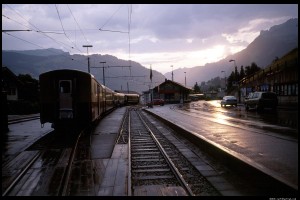 Train StationGrindelwald, SwitzerlandJune 2000